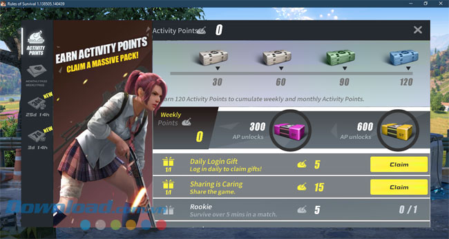 Chơi Rules Of Survival