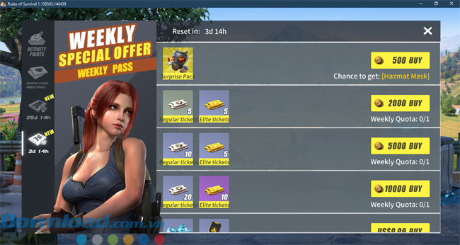 Chơi Rules Of Survival