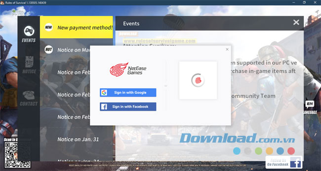 Chơi Rules Of Survival
