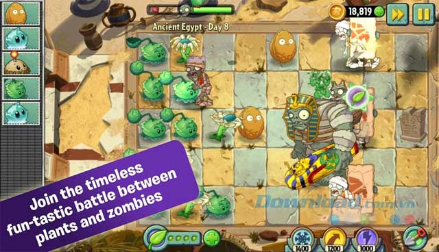 Game thủ thành Plants vs. Zombies 2