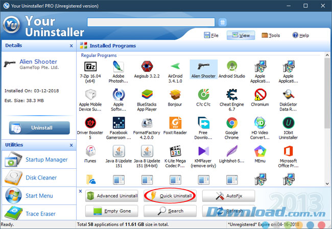 Uninstaller