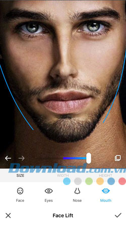 Ứng dụng chỉnh sửa ảnh cho đàn ông