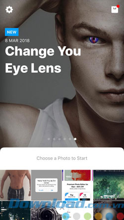 Ứng dụng chỉnh sửa ảnh cho đàn ông