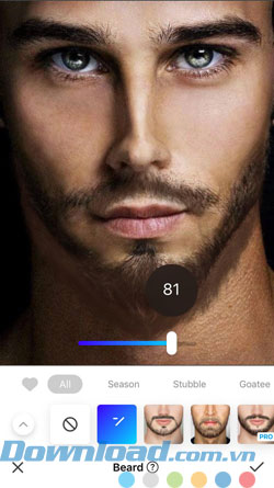 Ứng dụng chỉnh sửa ảnh cho đàn ông