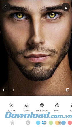 Ứng dụng chỉnh sửa ảnh cho đàn ông