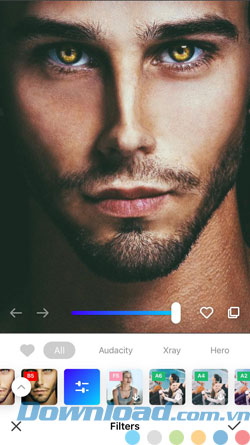 Ứng dụng chỉnh sửa ảnh cho đàn ông