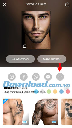 Ứng dụng chỉnh sửa ảnh cho đàn ông