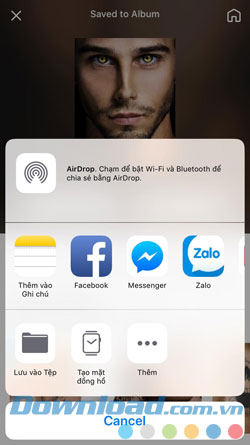 Ứng dụng chỉnh sửa ảnh cho đàn ông