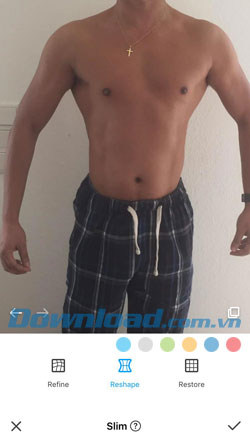 Ứng dụng chỉnh sửa ảnh cho đàn ông