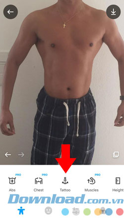 Ứng dụng chỉnh sửa ảnh cho đàn ông