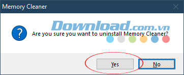 Gỡ bỏ Memory Cleaner