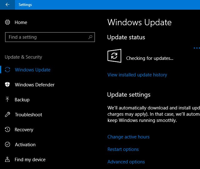 Update Windows