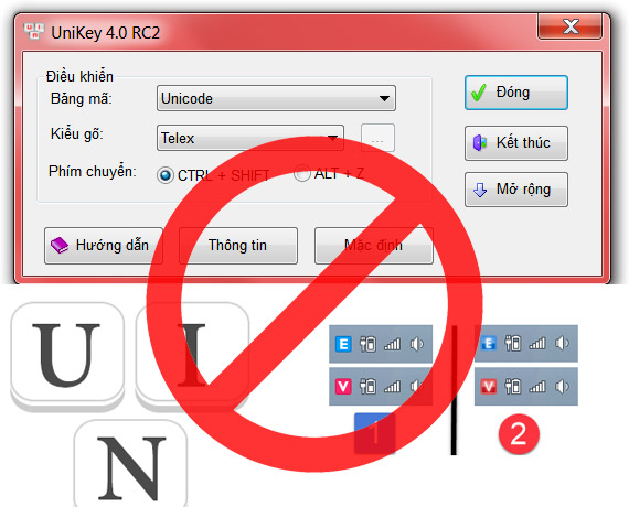 Mã độc tự xóa Unikey
