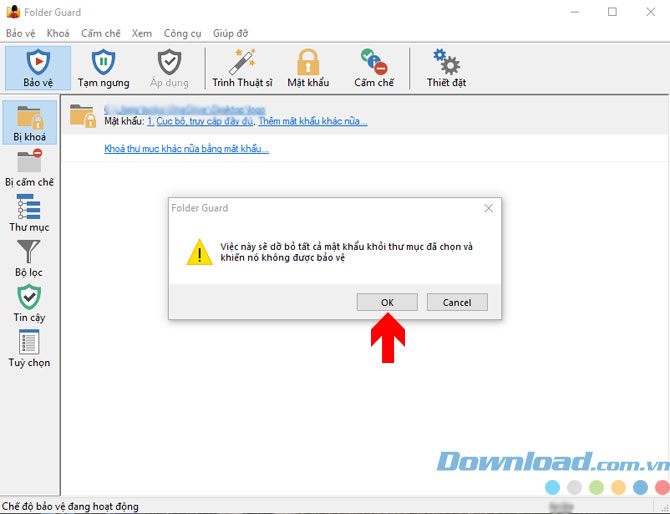 Folder Guard Sử Dụng