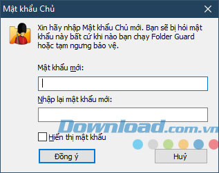 Folder Guard Sử Dụng