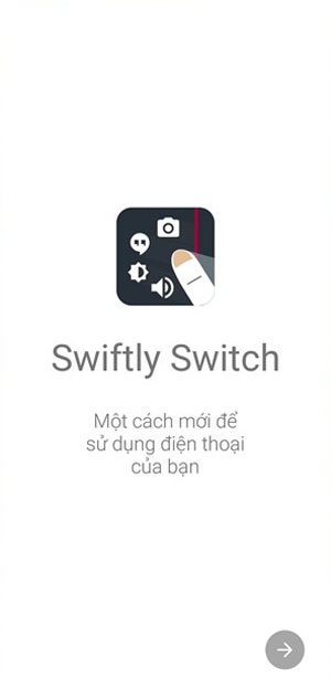 Giao diện chính Swiftly Switch