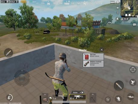 Khu vực địa hình cao