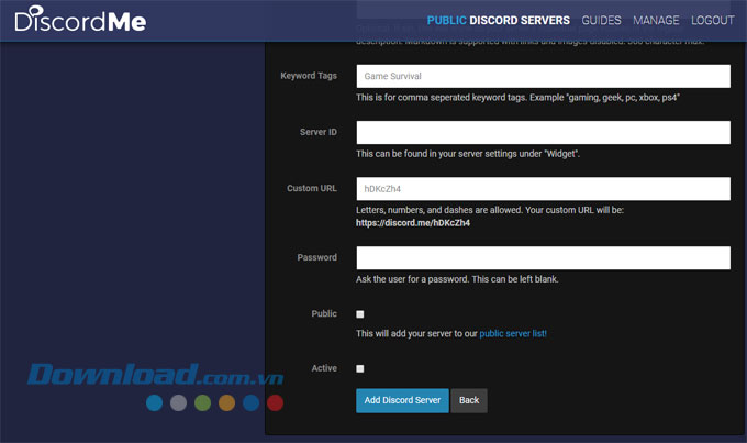 Discord Add Server
