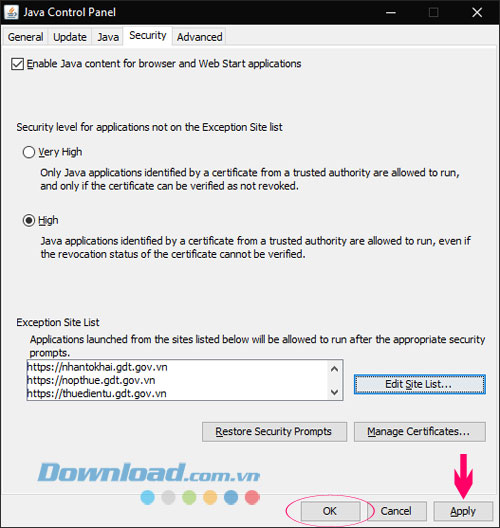 Khai thuế qua mạng