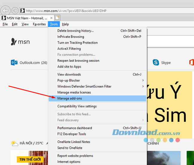 Khai thuế qua mạng