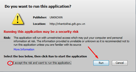 Khai thuế qua mạng