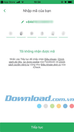 Tải về ứng dụng iCheck