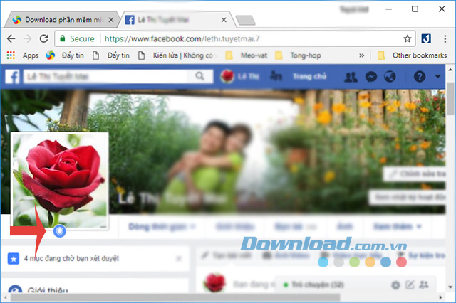 Bảo vệ ảnh đại diện Facebook