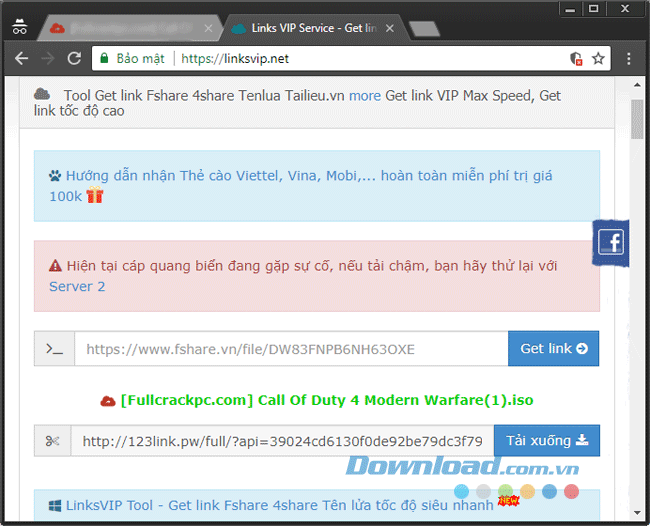 Get Link VIP