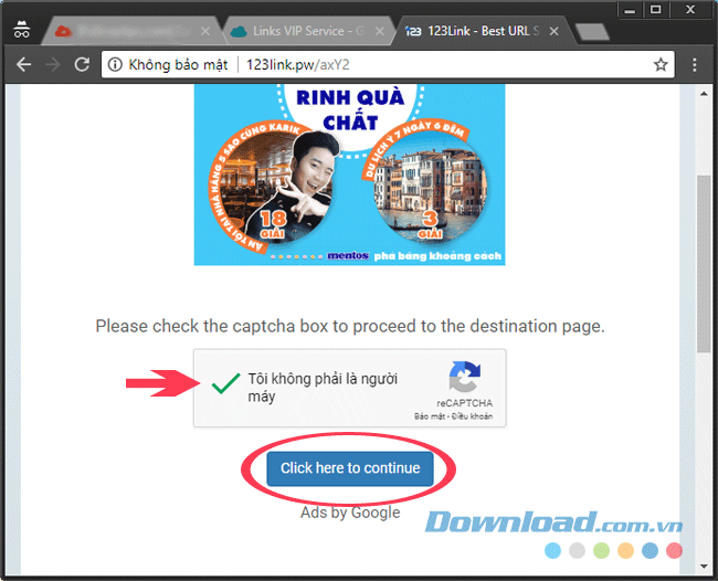 Get Link VIP