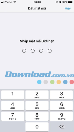 Khóa tin nhắn iPhone