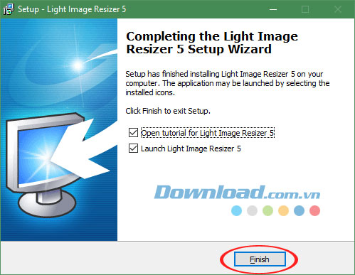Resize hàng loạt ảnh