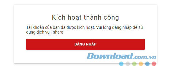 Tạo tài khoản Fshare