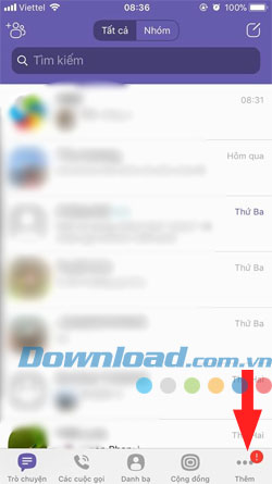 Kết bạn bằng mã QR Viber