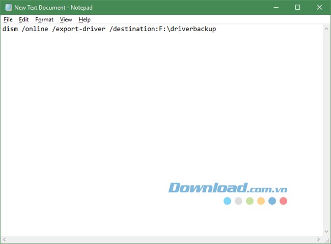 Backup Driver