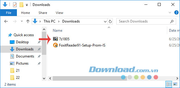File cài đặt