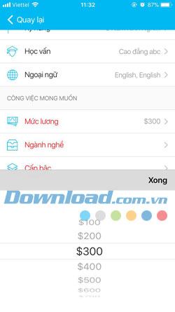 Hồ sơ xin việc Online