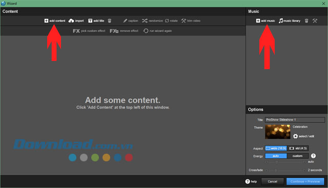 Tải chương trình về máy tính Proshow Producer