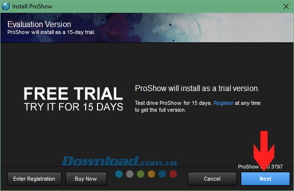 Tải chương trình về máy tính Proshow Producer