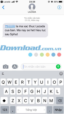 Tạo tài khoản Lazada