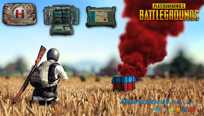 Công dụng và cách dùng các túi cứu thương trong game PUBG Mobile