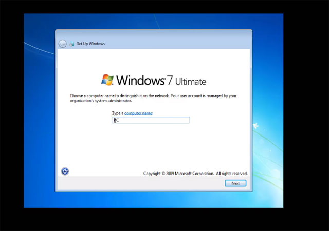 Windows 7 VNware
