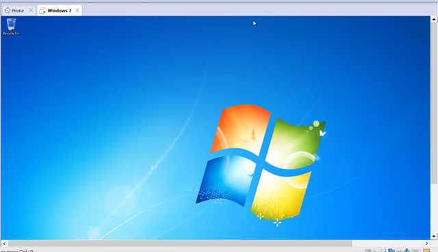 Windows 7 VNware