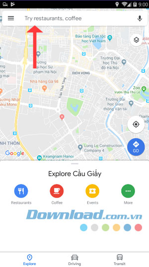 Google Maps Xe máy
