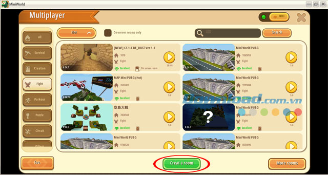 Multiplayer Mini World