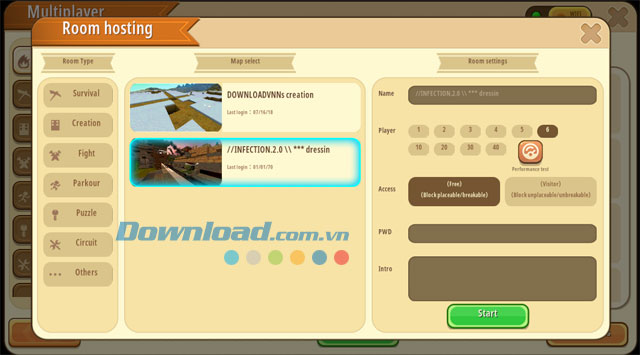Multiplayer Mini World