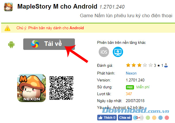 Tải game MapleStory M