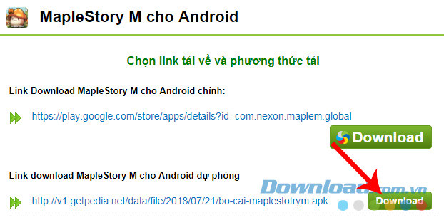 Download game MapleStory M