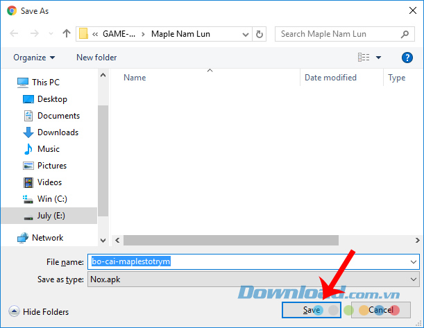 Hướng dẫn cài đặt game MapleStory M 