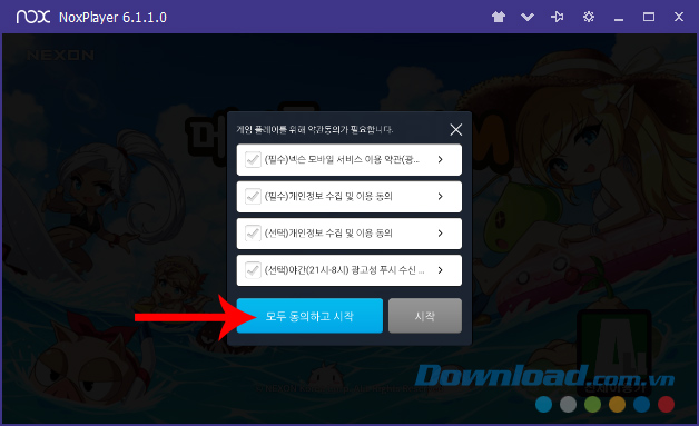 Thực hiện tùy chọn