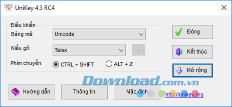 Unikey 4.3 RC4